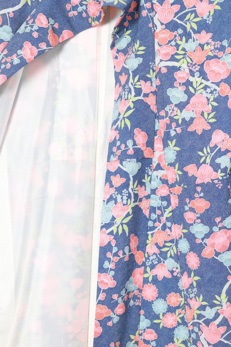 Komon kimono Cute flower used /R426