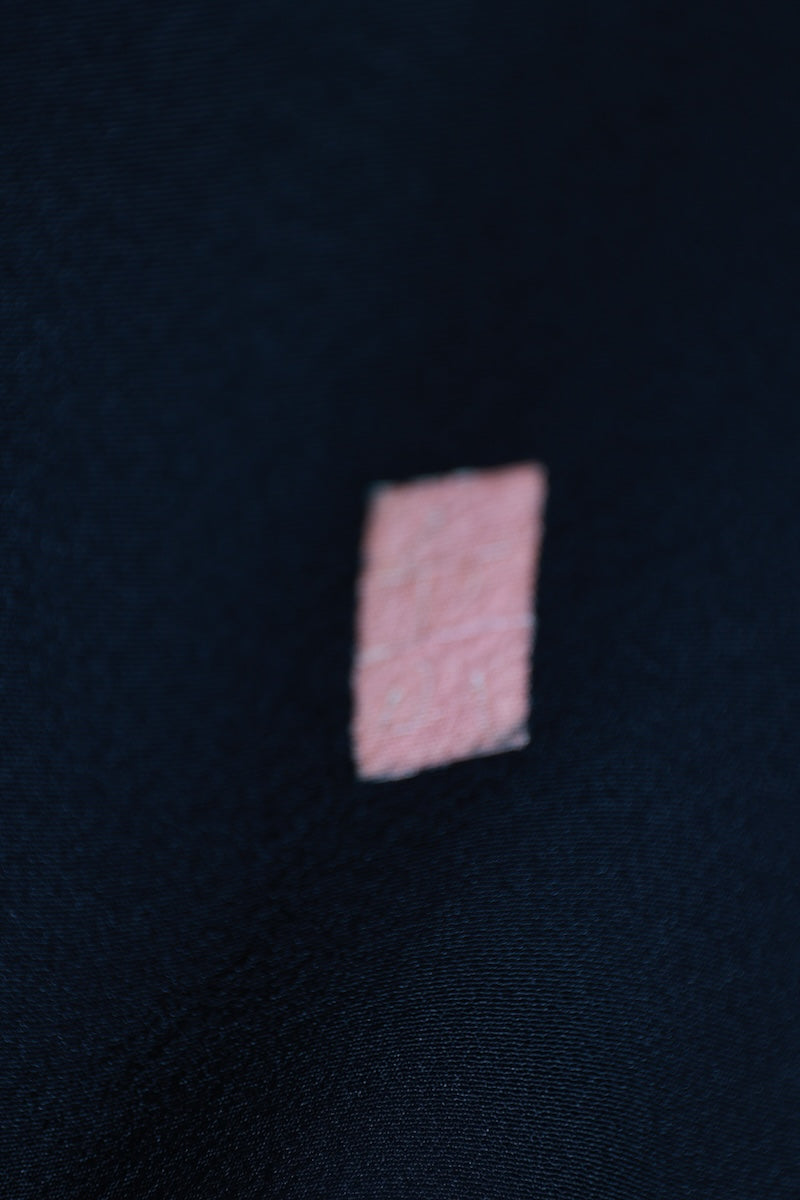 Kurotomesode kimono Yanbaru Scenery used /R419