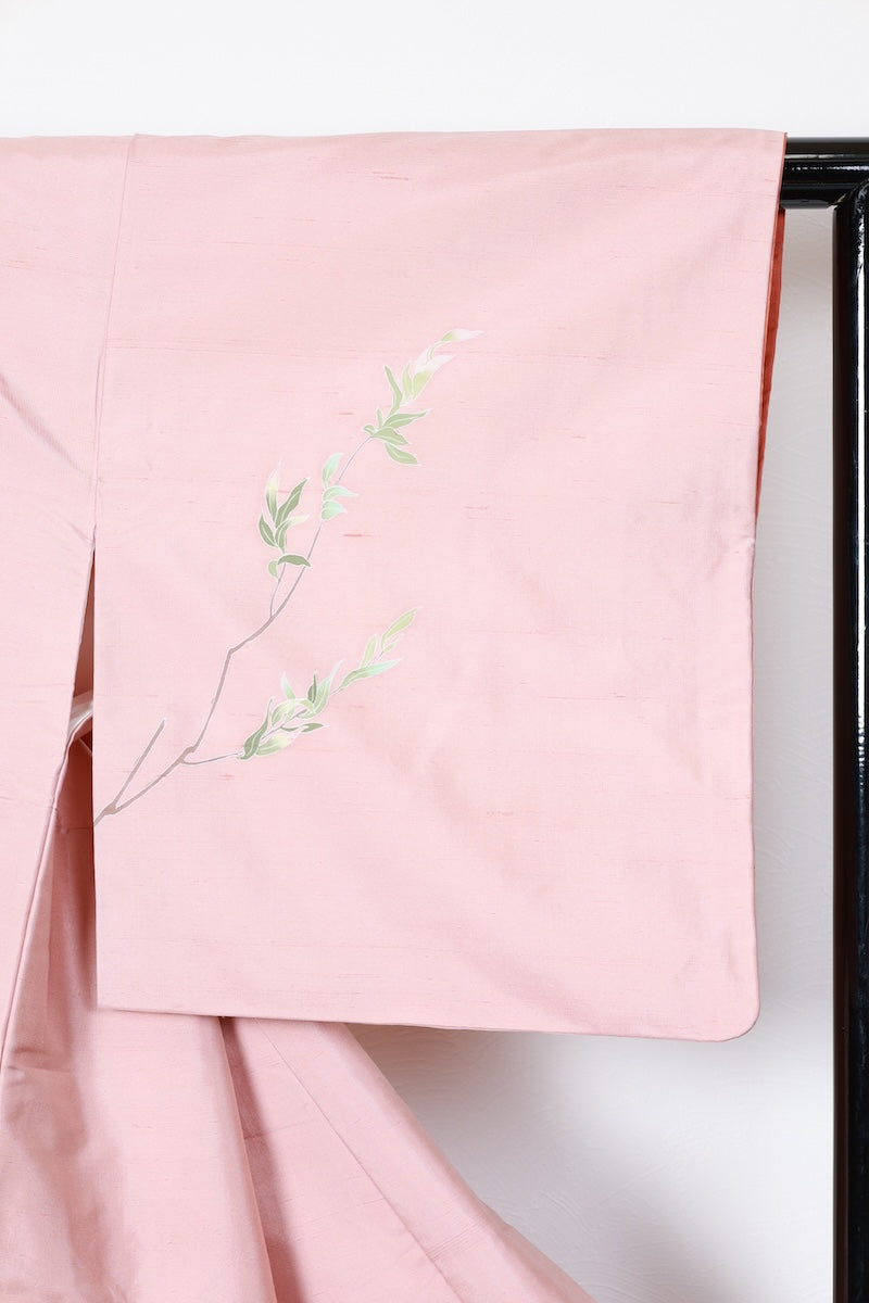 Houmongi kimono Cherry blossom pink /R448