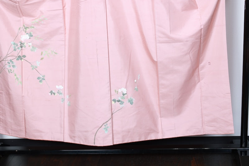 Houmongi kimono Cherry blossom pink /R448