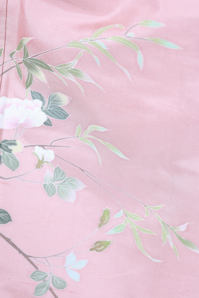 Houmongi kimono Cherry blossom pink /R448