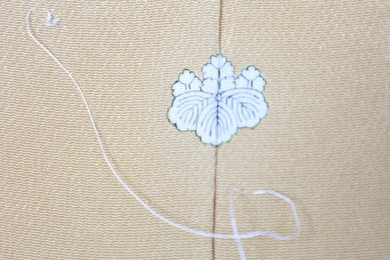 Irotomesode kimono Embroidery, hand-painting new /R449