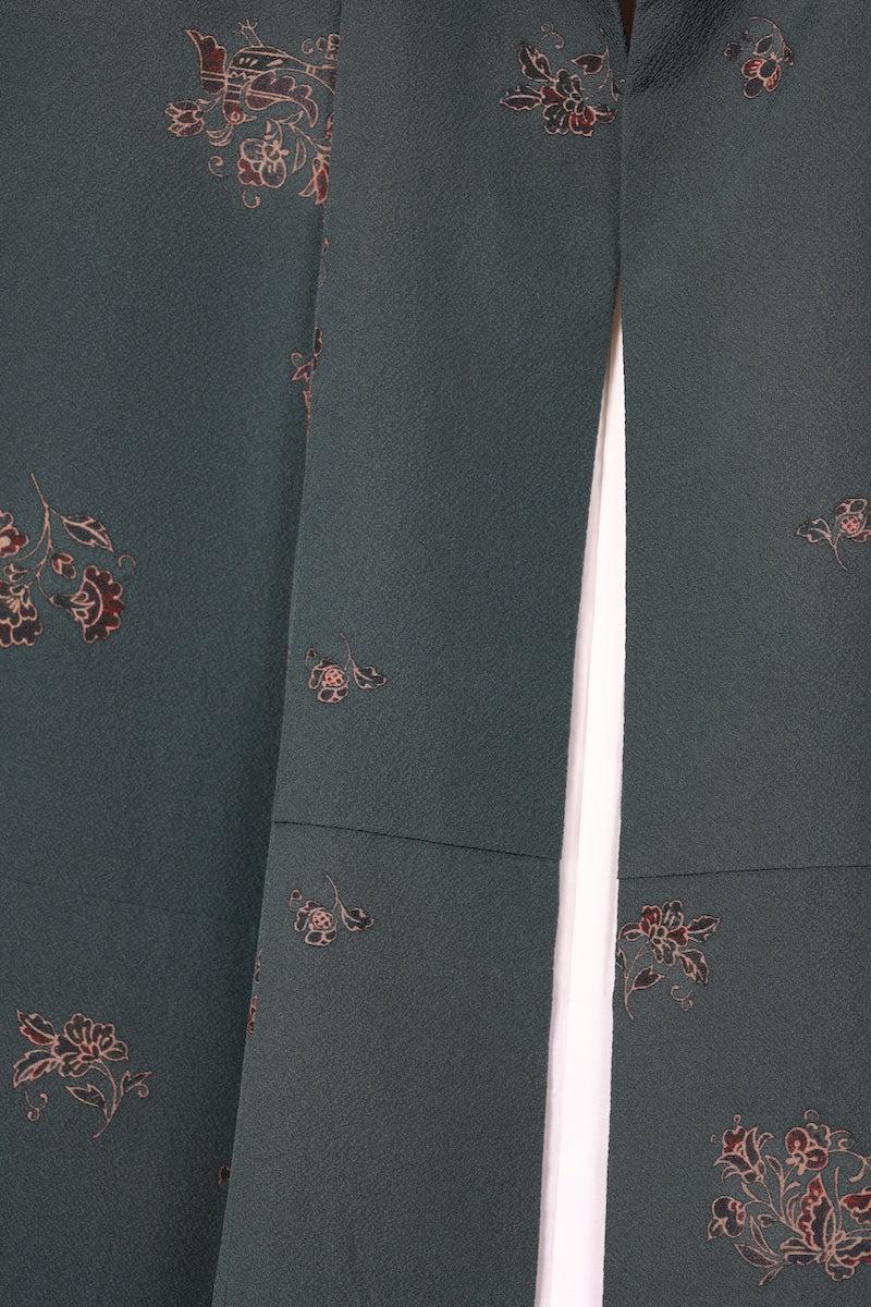 Edo komon kimono Hand-dyed /R446