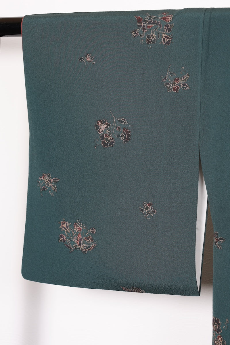 Edo komon kimono Hand-dyed /R446