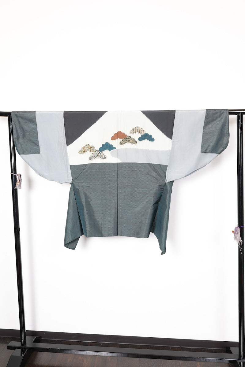 Men's kimono haori 2-piece set /R447