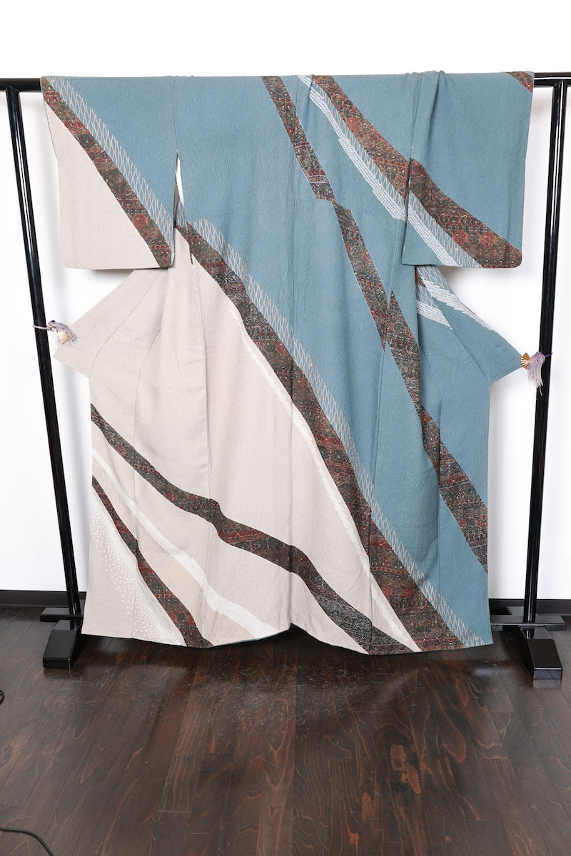 Houmongi kimono Hand-drawn /R443