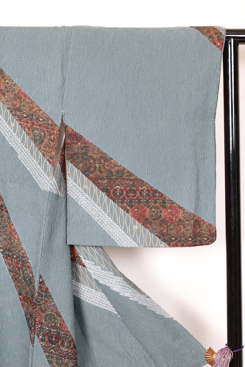 Houmongi kimono Hand-drawn /R443