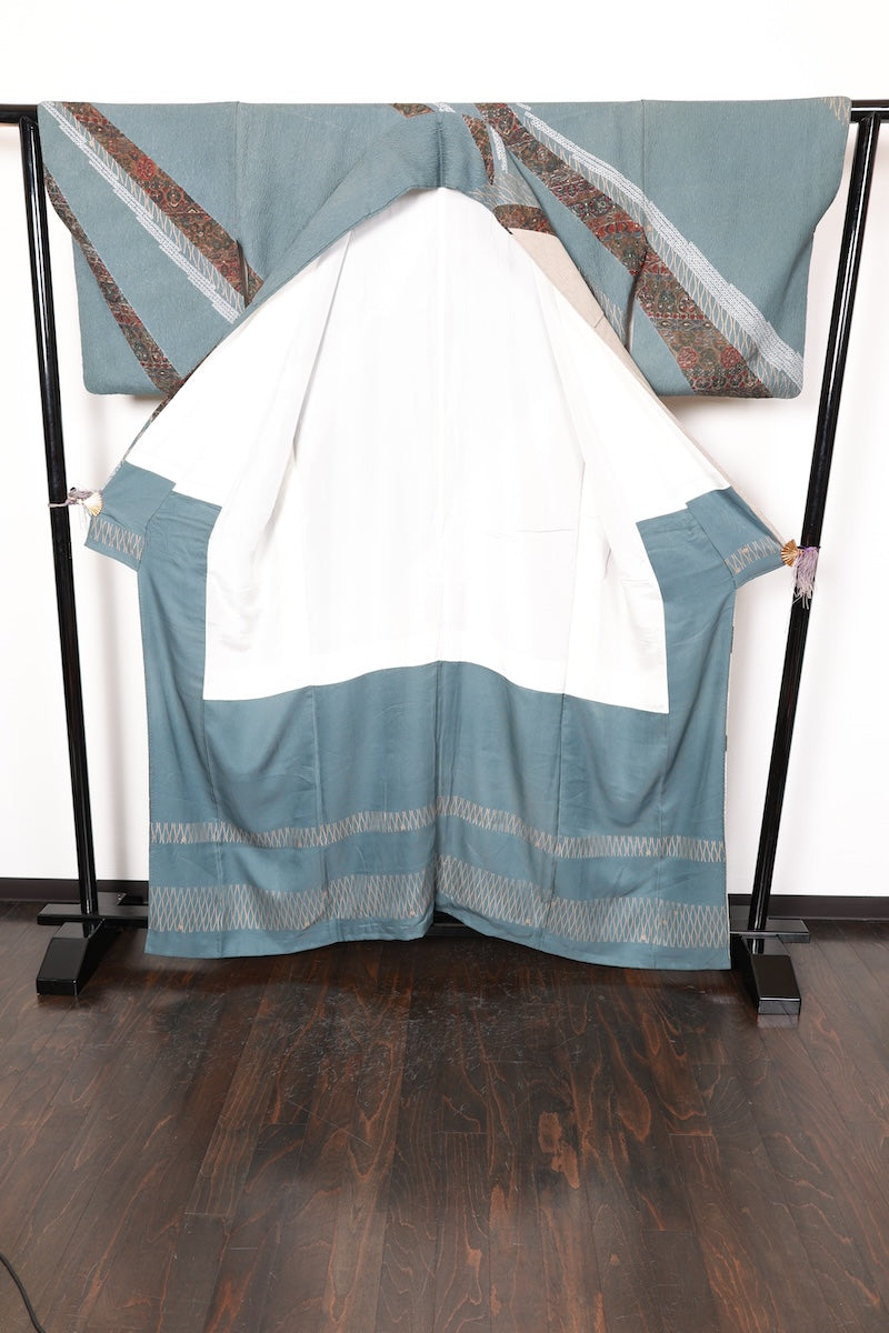 Houmongi kimono Hand-drawn /R443
