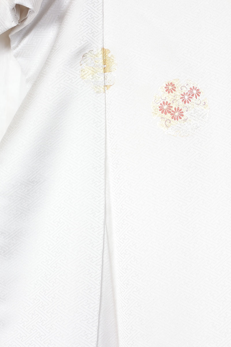 Houmongi kimono Light gray new /R435