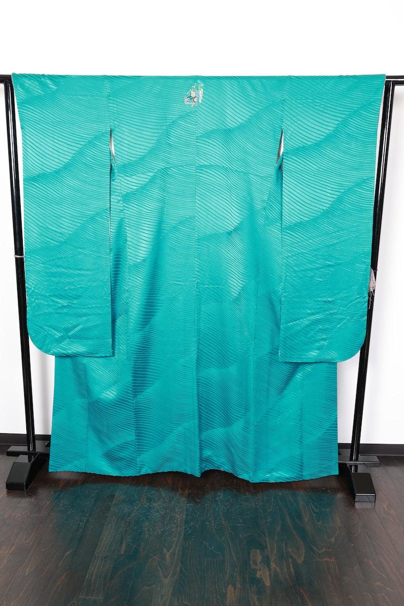 Furisode kimono(long-sleeved kimono) /R457