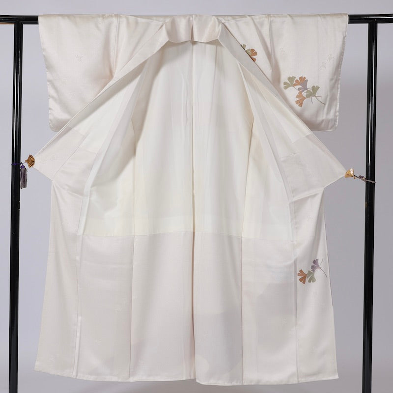 kimono  (Houmongi) M-size 100% silk  / 1396