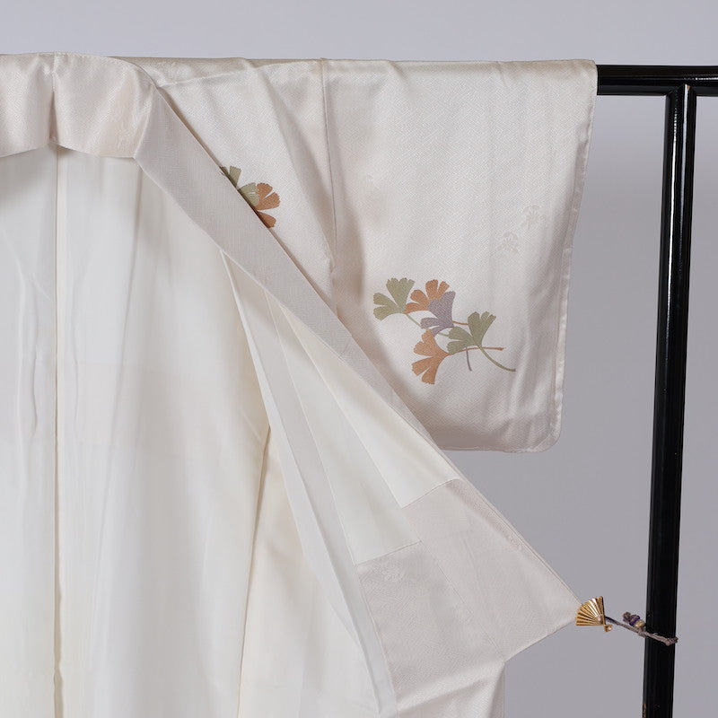 kimono  (Houmongi) M-size 100% silk  / 1396