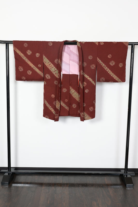 Haori jacket brown Pre-owned/D65