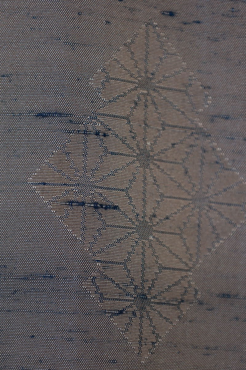 Tsumugi kimono Tea shade New, unused item /R491