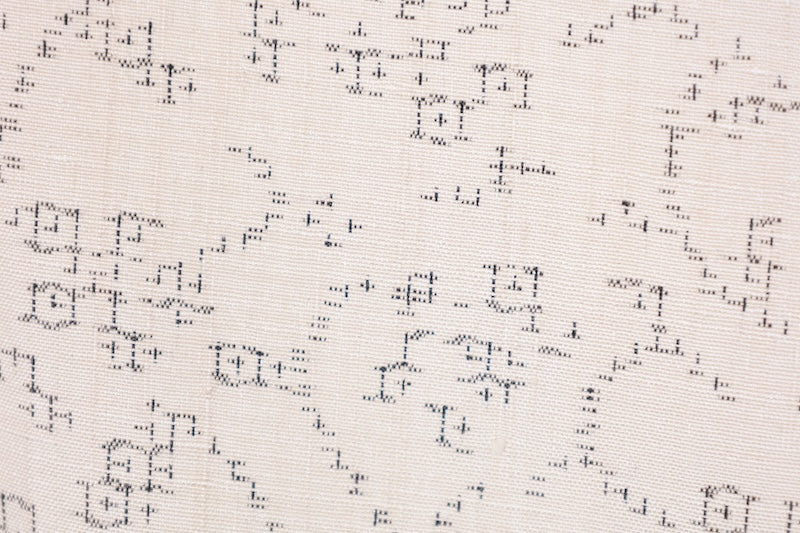 Tsumugi kimono white Pre-owned /R490