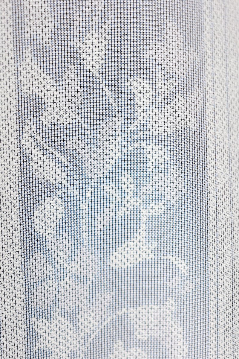 Komon kimono white Pre-owned /R467