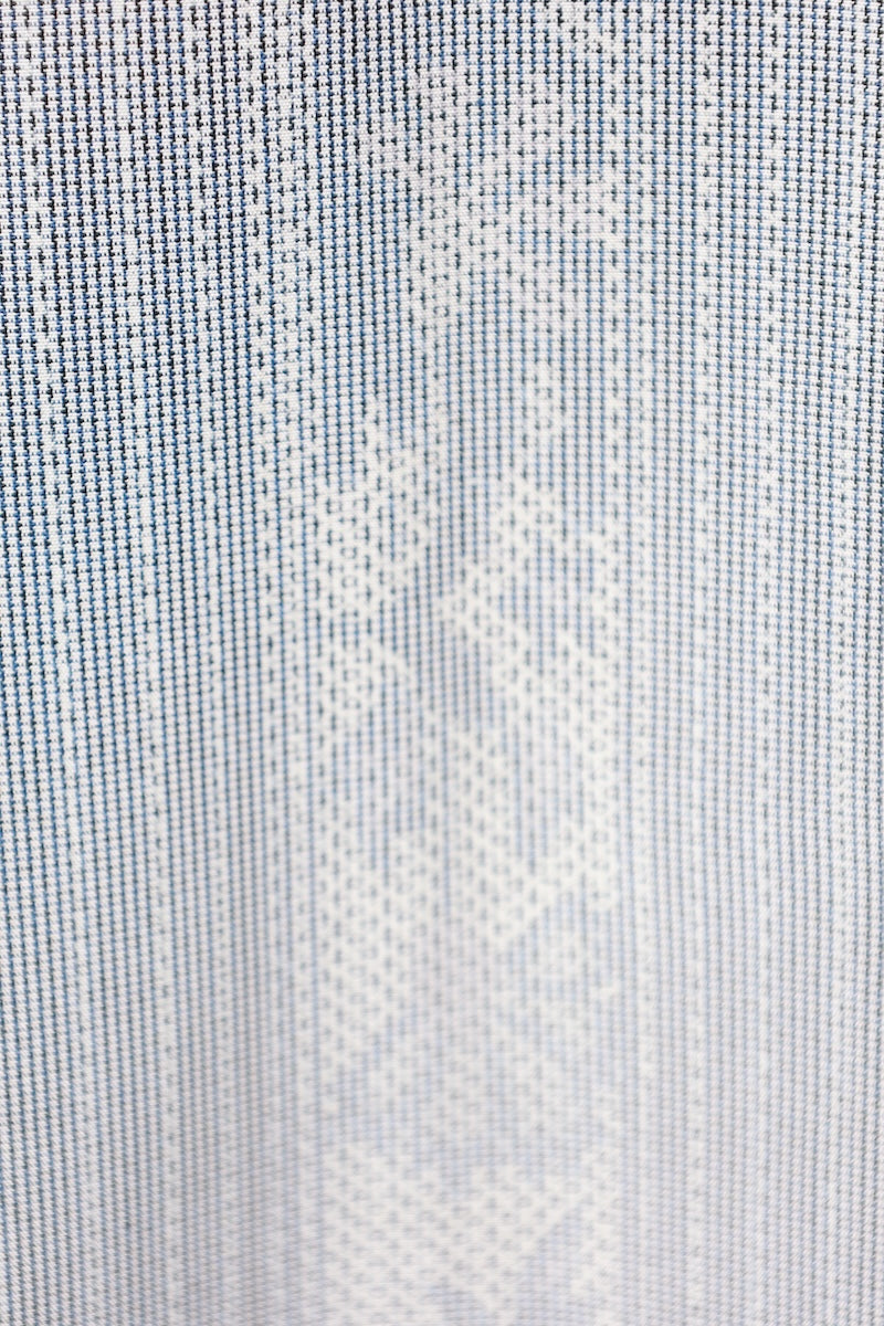 Komon kimono white Pre-owned /R467