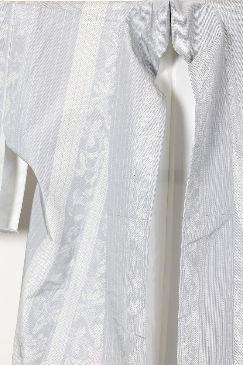 Komon kimono white Pre-owned /R467