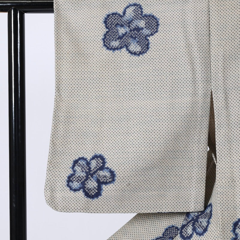 kimono  (Komon) S-size wool / 1403