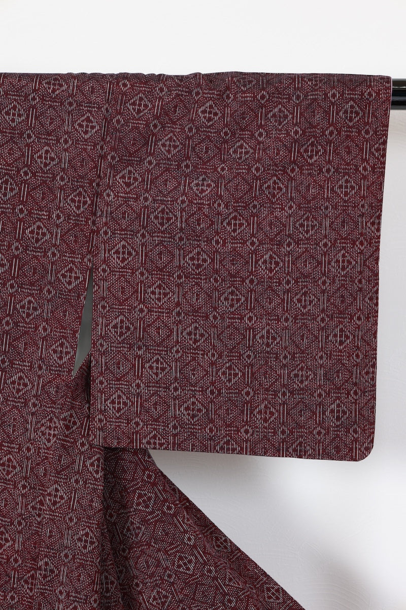 Komon kimono purple /R478