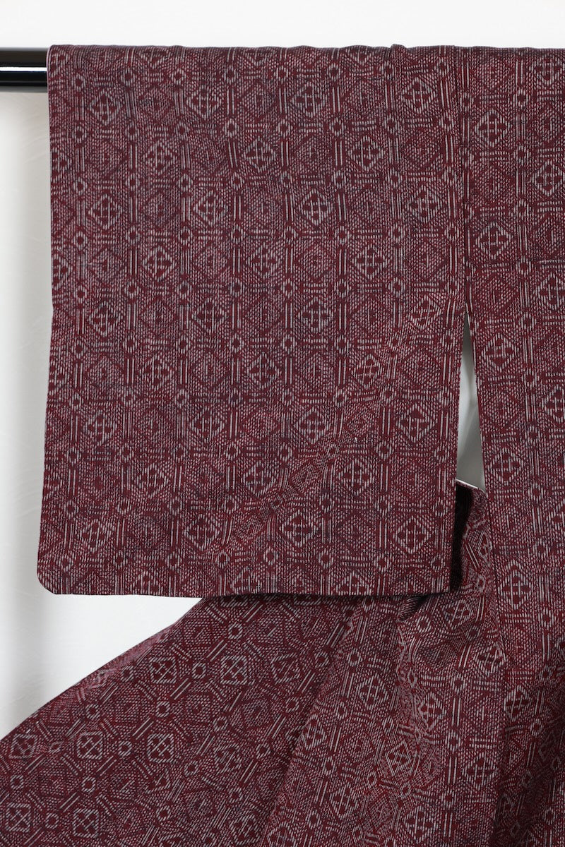 Komon kimono purple /R478