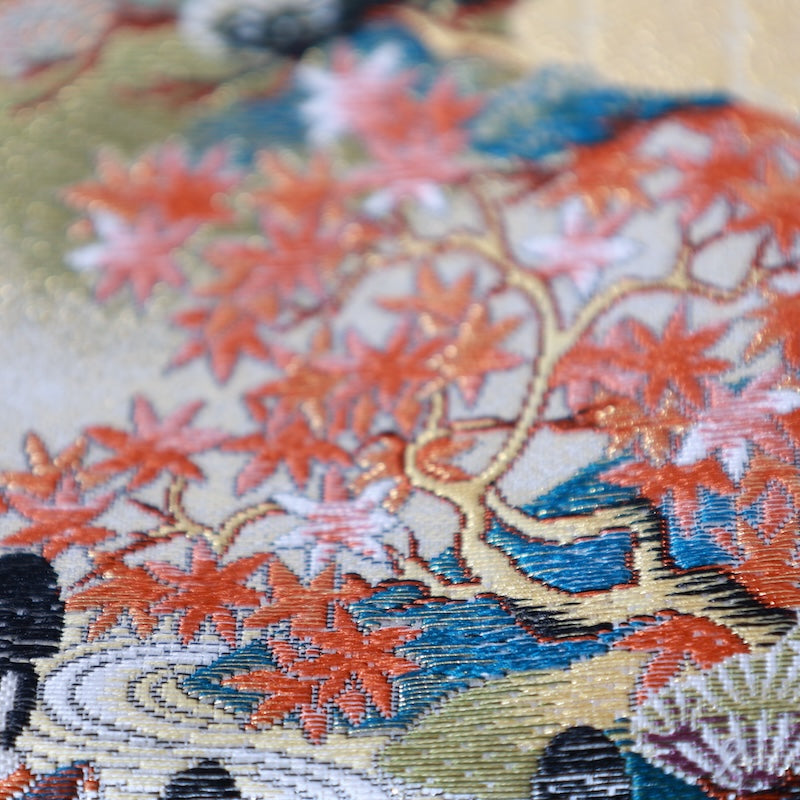 Japanese kimono sushbelt New(fukuroobi)silk100%/A342