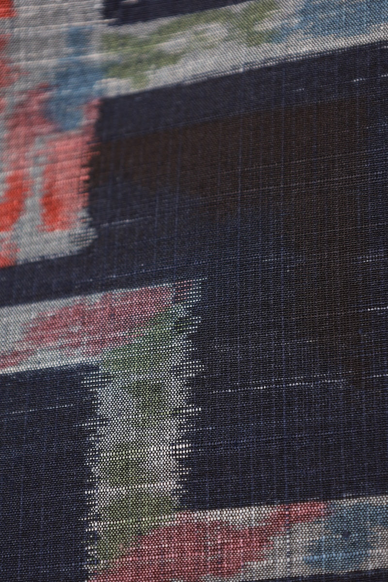 Tsumugi kimono Indigo New, unused item /R469