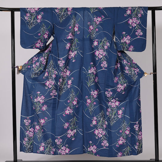 Used Yukata M-size cotton /A12