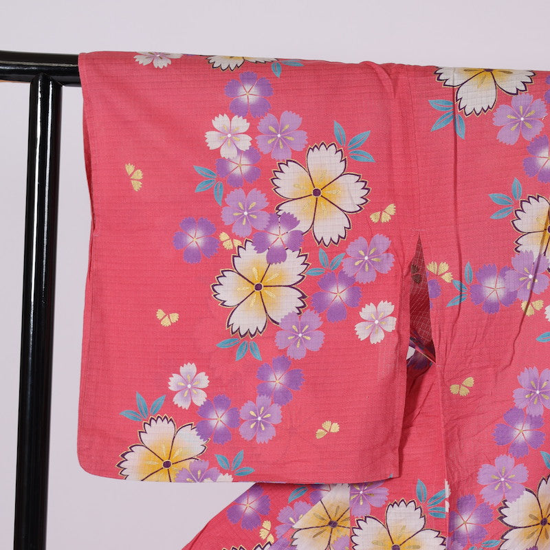 Used Yukata L-size cotton /A16