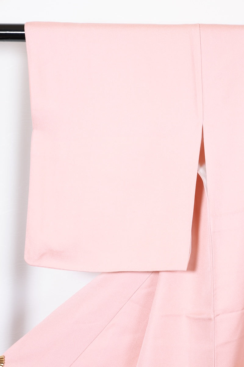 Houmongi kimono Cherry blossom pink pre-owned /R507