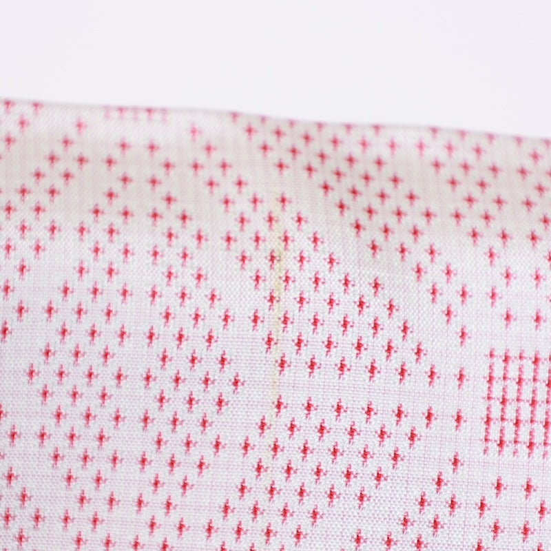 Japanese kimono<komon>-size M silk  silk wool /T19