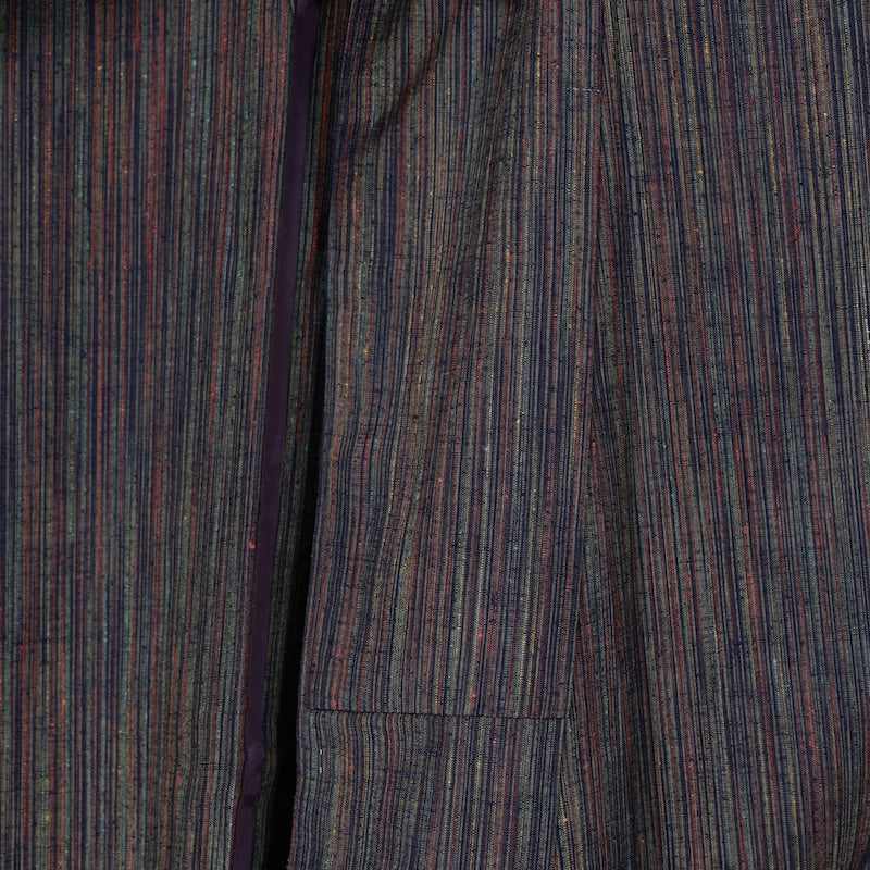 Japanese kimono<komon>-size M silk 100% silk  / T21