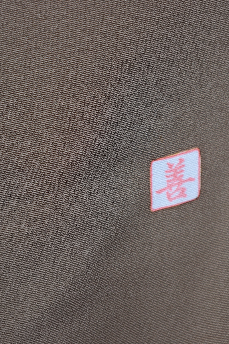 Irotomesode kimono brown gold Pre-owned / R484