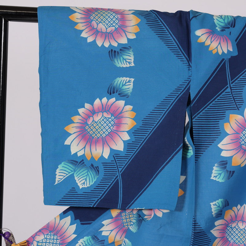 Used Yukata M-size cotton /B44