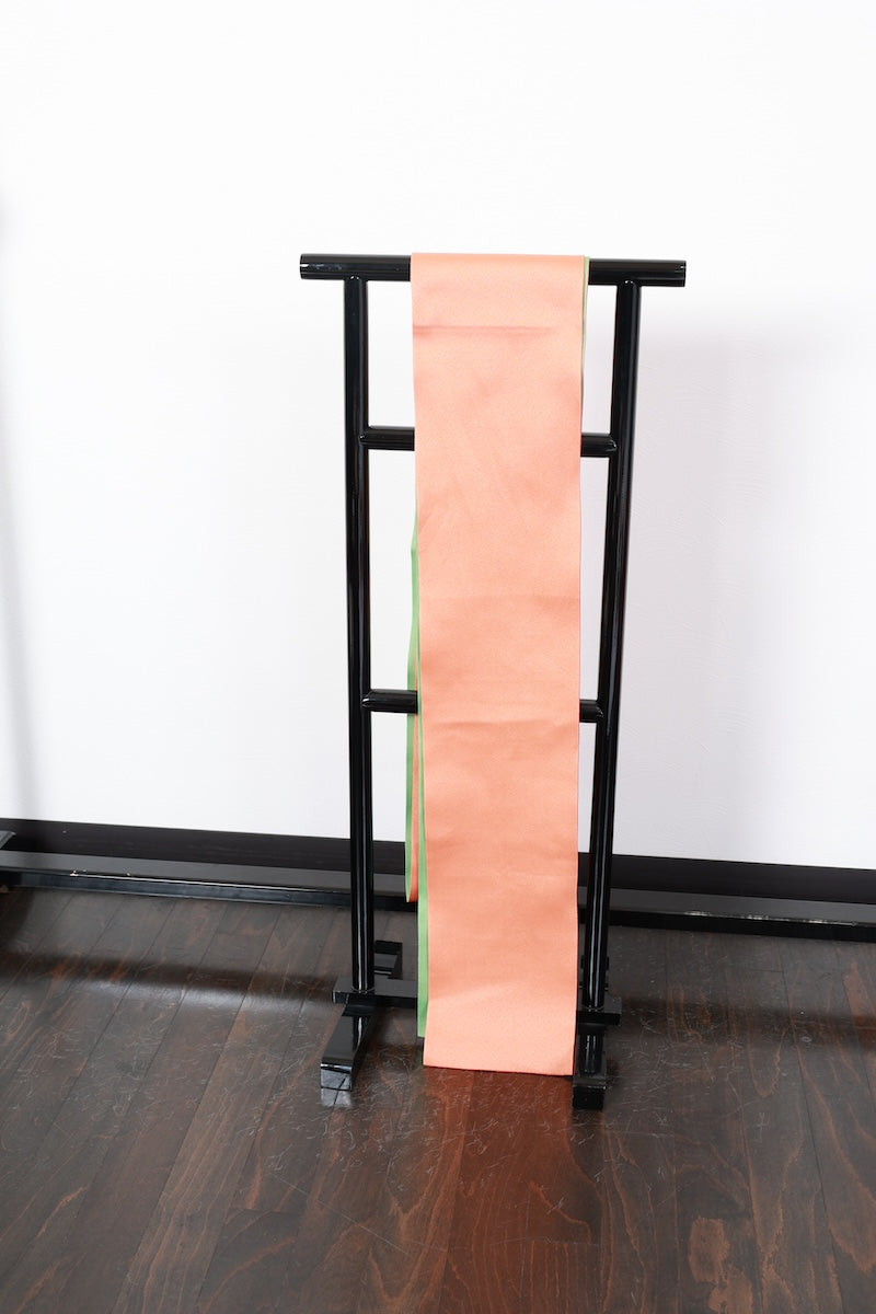 Hakama underbelt green orange reversible pre-owned /R527