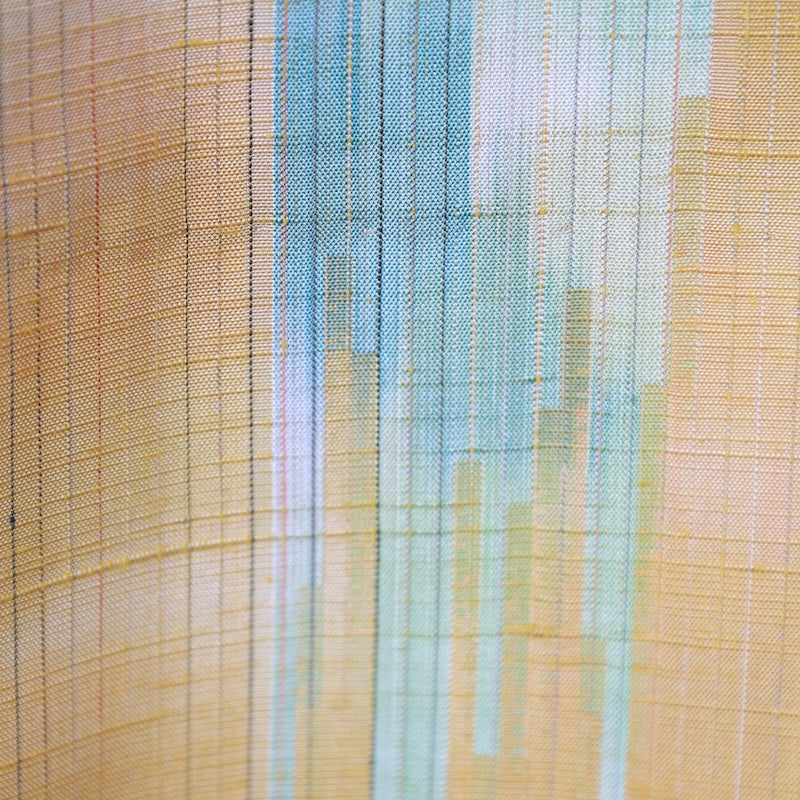 Japanese kimono<tsumugi>-size M silk 100% silk  /T25