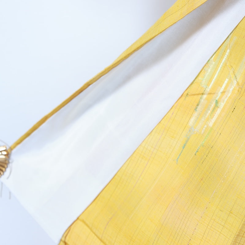 Japanese kimono<tsumugi>-size M silk 100% silk  /T25