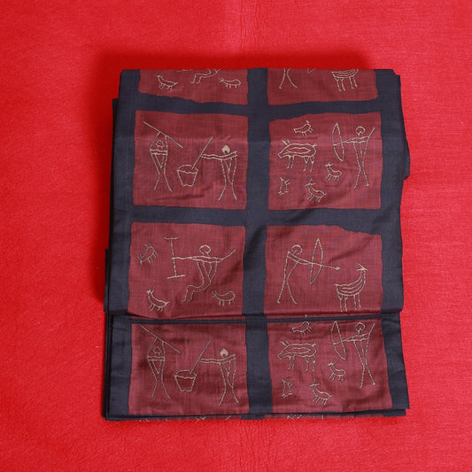 Japanese kimono used sash belt (Fukuro-obi) 100% silk  /E