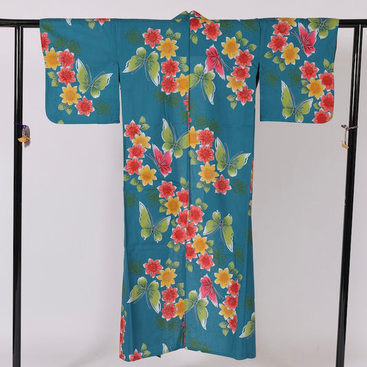 Used Yukata S-size cotton /A86