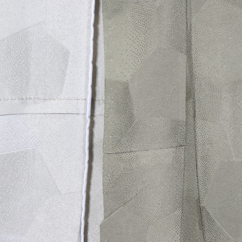 Japanese kimono used <komon>-size M silk 100% silk  /T54