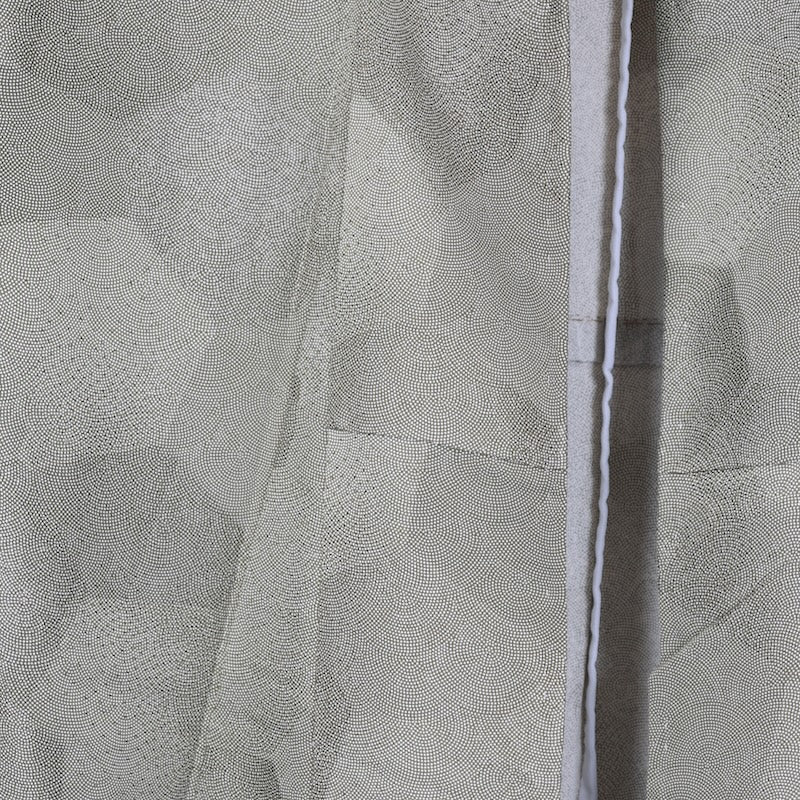 Japanese kimono used <komon>-size M silk 100% silk  /T54