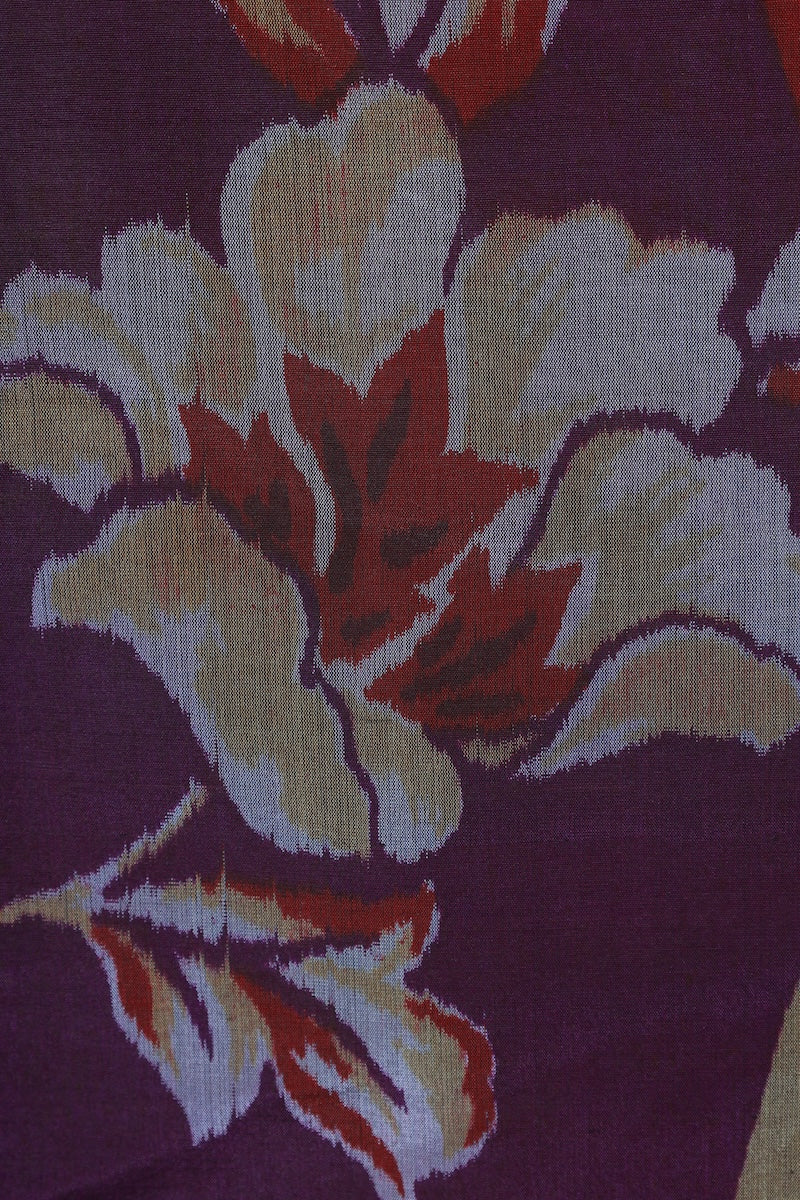 Antique ling Haori jacket purple /R565