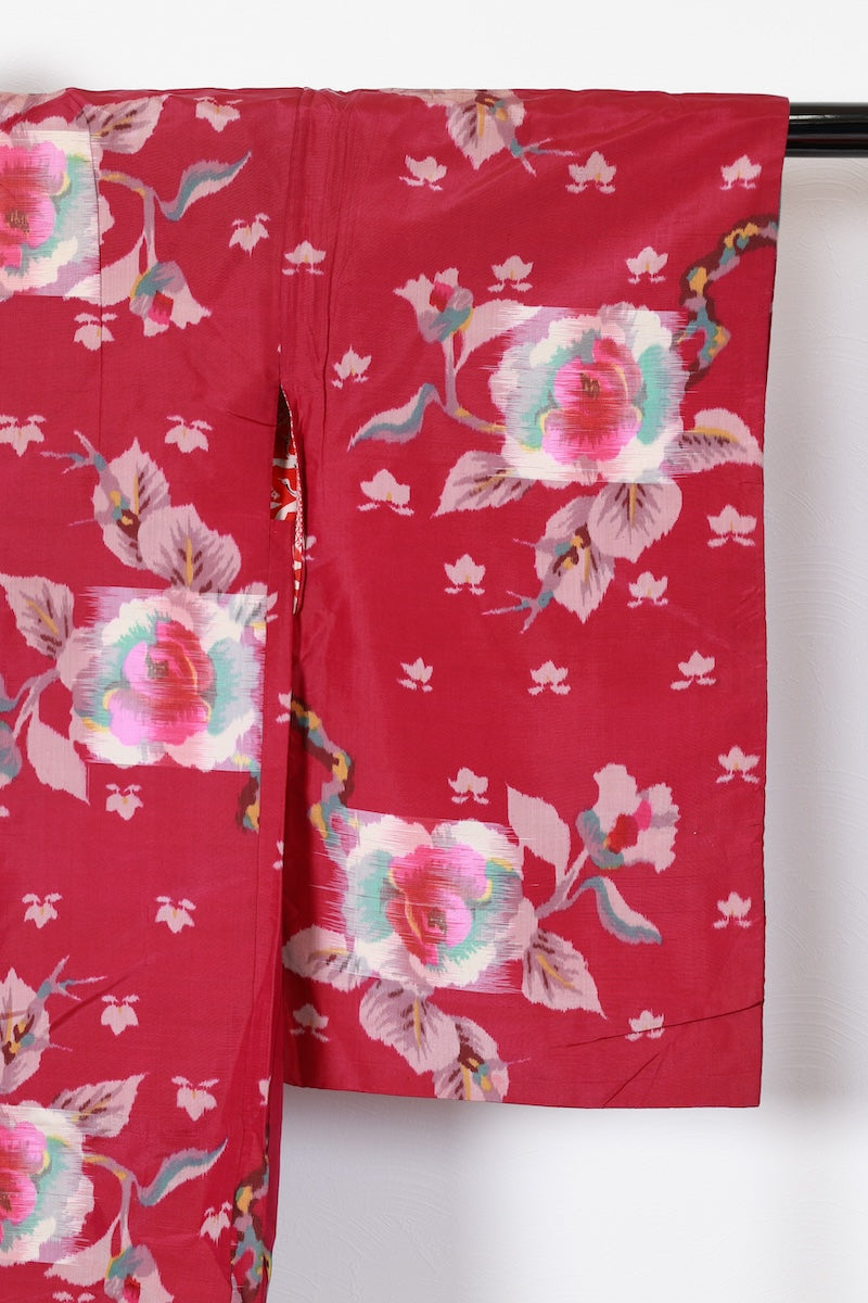 Antique haori red-purple  /R535