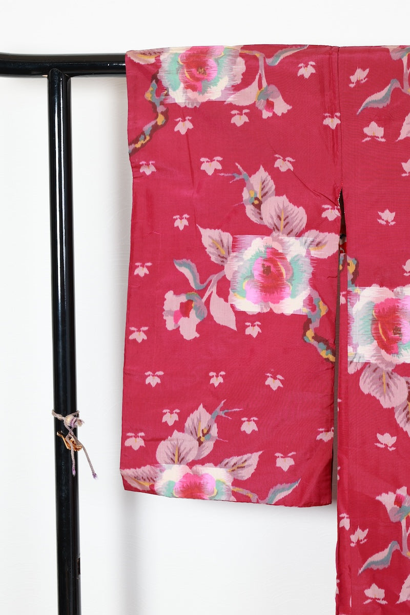 Antique haori red-purple  /R535
