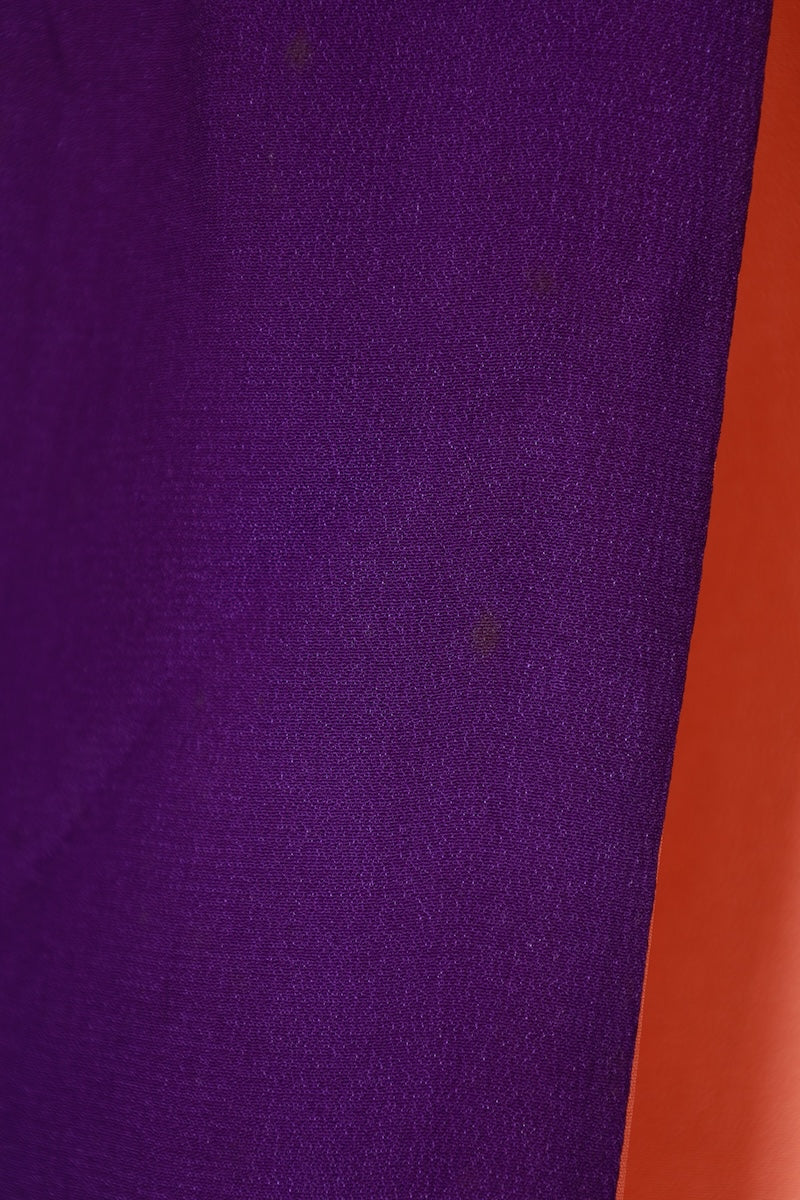 Antique Komon kimono bule-purple /R566