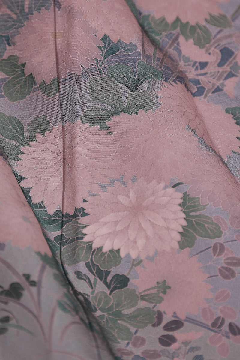 Houmongi kimono light purple Hand-drawn pre-owned /R570