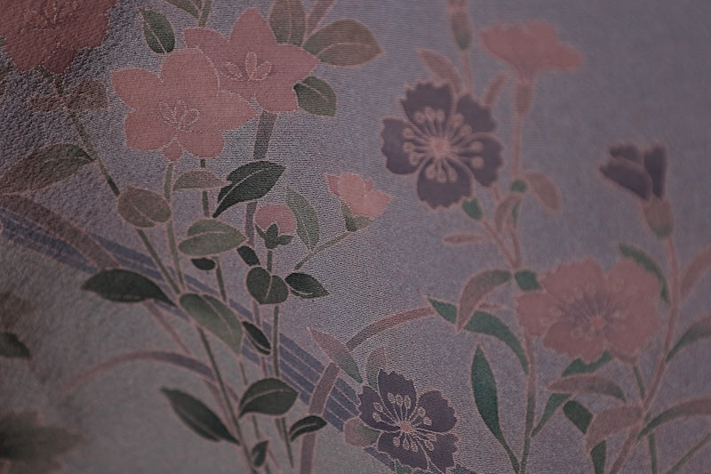 Houmongi kimono light purple Hand-drawn pre-owned /R570