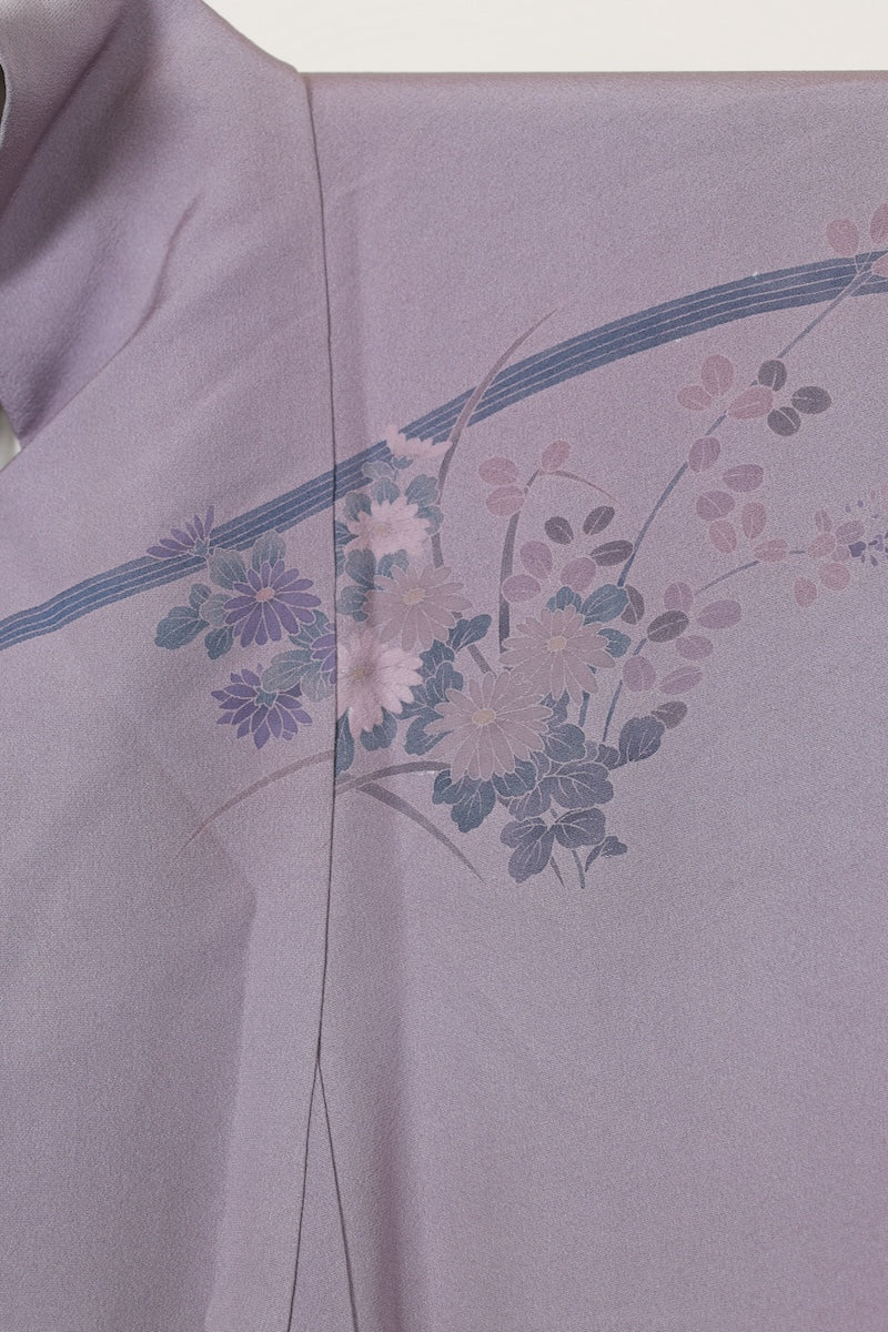 Houmongi kimono light purple Hand-drawn pre-owned /R570