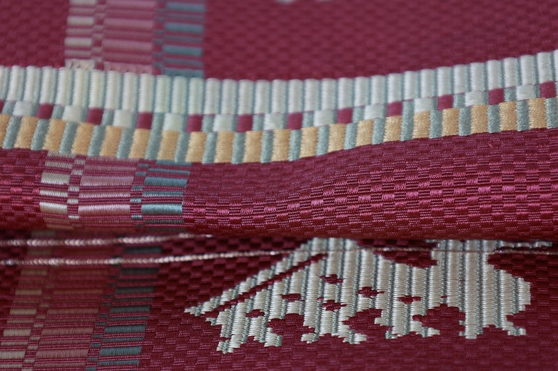 Used sash belt (nagoya-obi) 100% silk  /A333