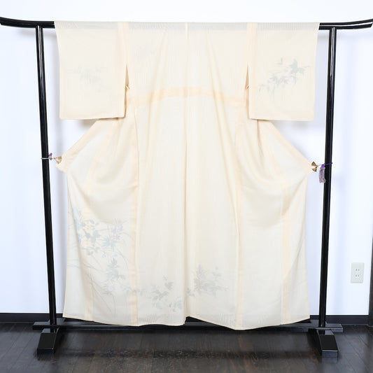 Japanese kimono(Houmongi) M Size silk１００%A10